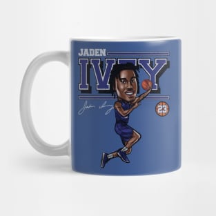 Jaden Ivey Detroit Cartoon Mug